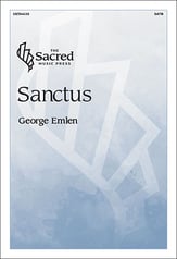 Sanctus SATB choral sheet music cover